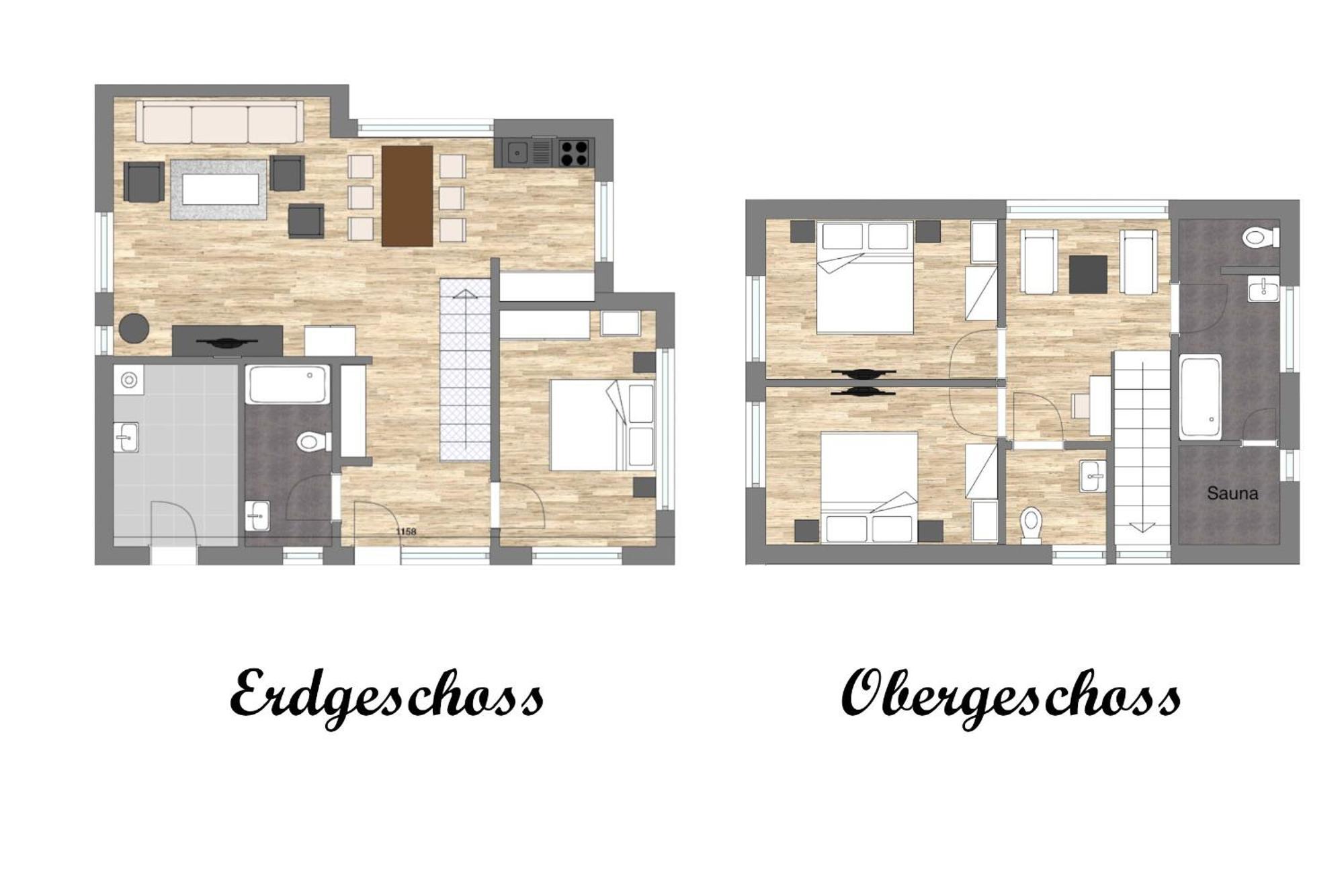 Ferienhaus Fritz Reethus Mit Sauna Und Kamin Loddin Exterior photo